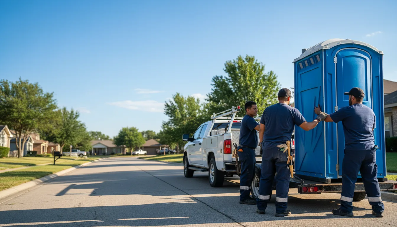 Portable Toilet Rental in Dewey, IL near me